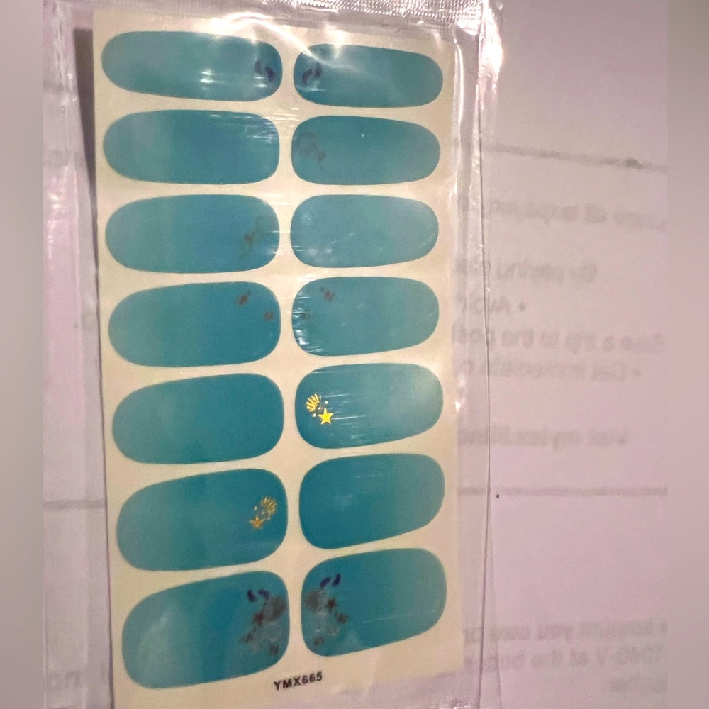 Beautiful nail stickers/wraps YMX665